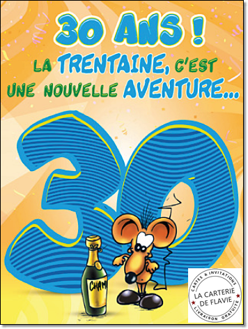 Image drole anniversaire 30 ans
