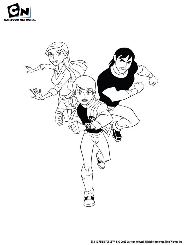 Coloriage ben10 gratuit