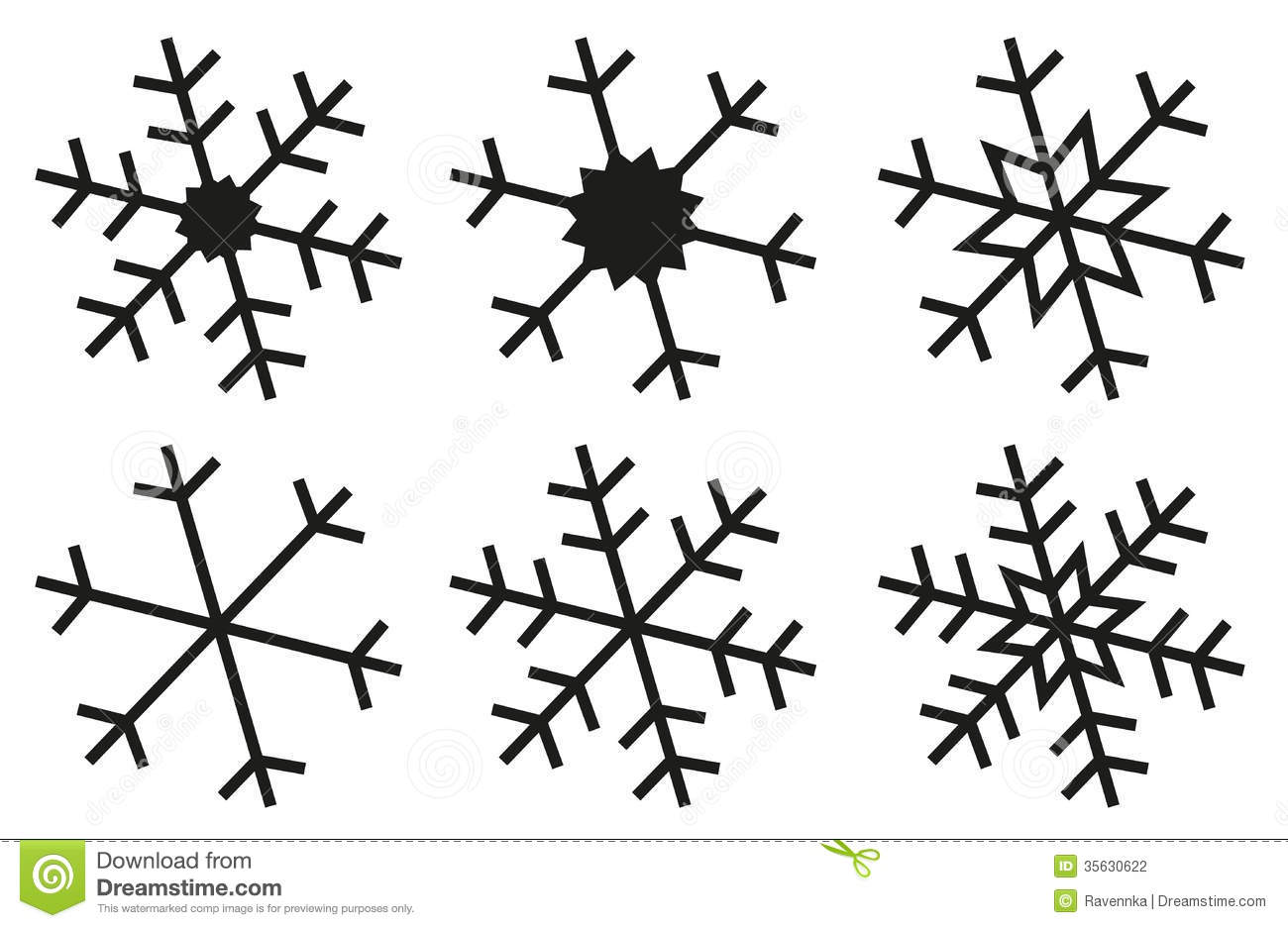 Dessin flocon de neige facile