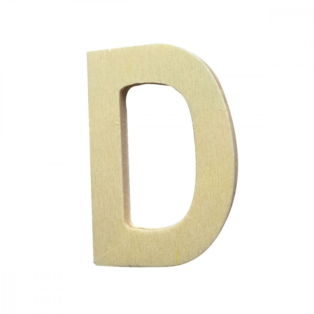 Lettre en bois cultura