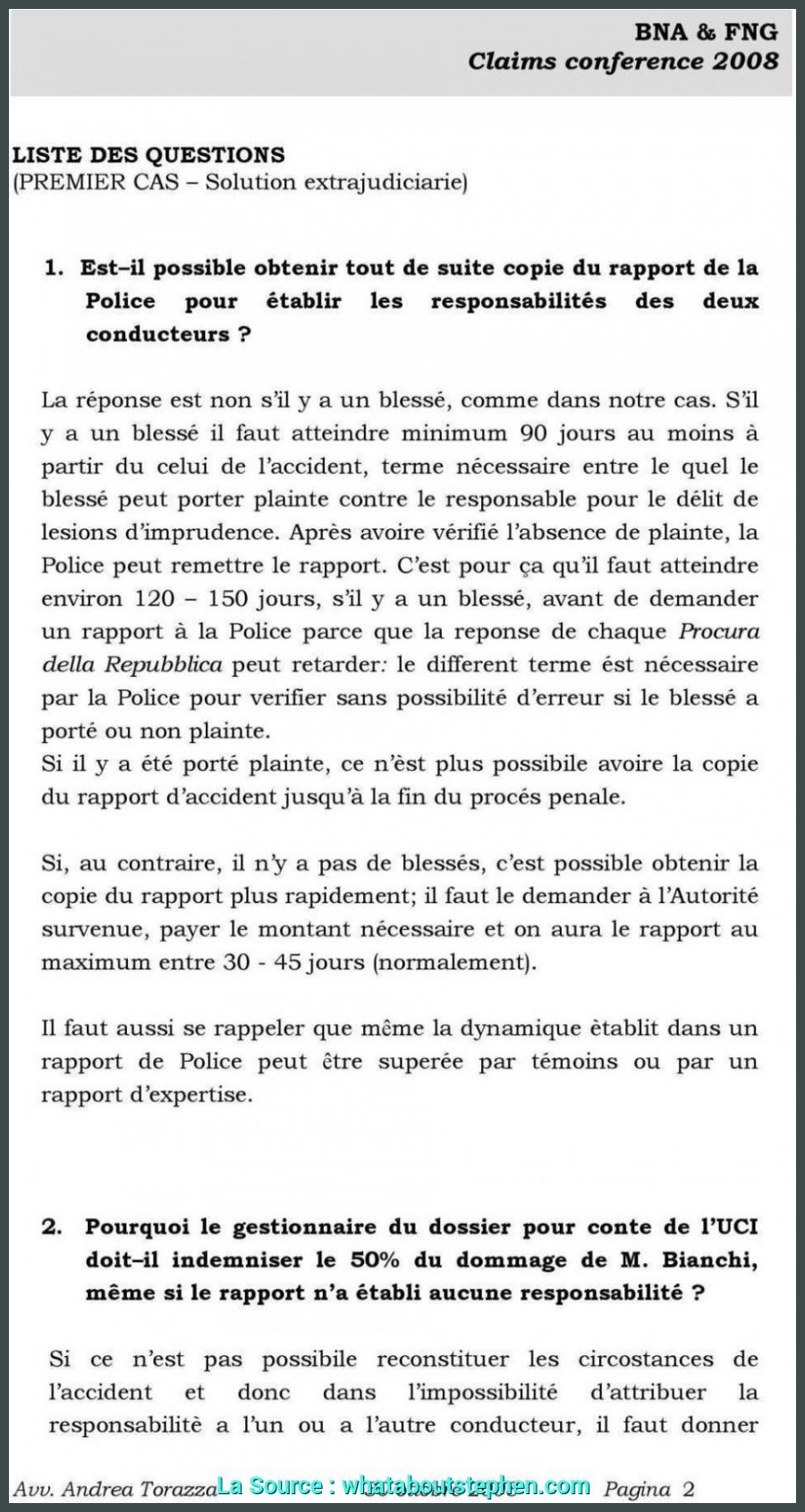 Lettre de doléances modèle