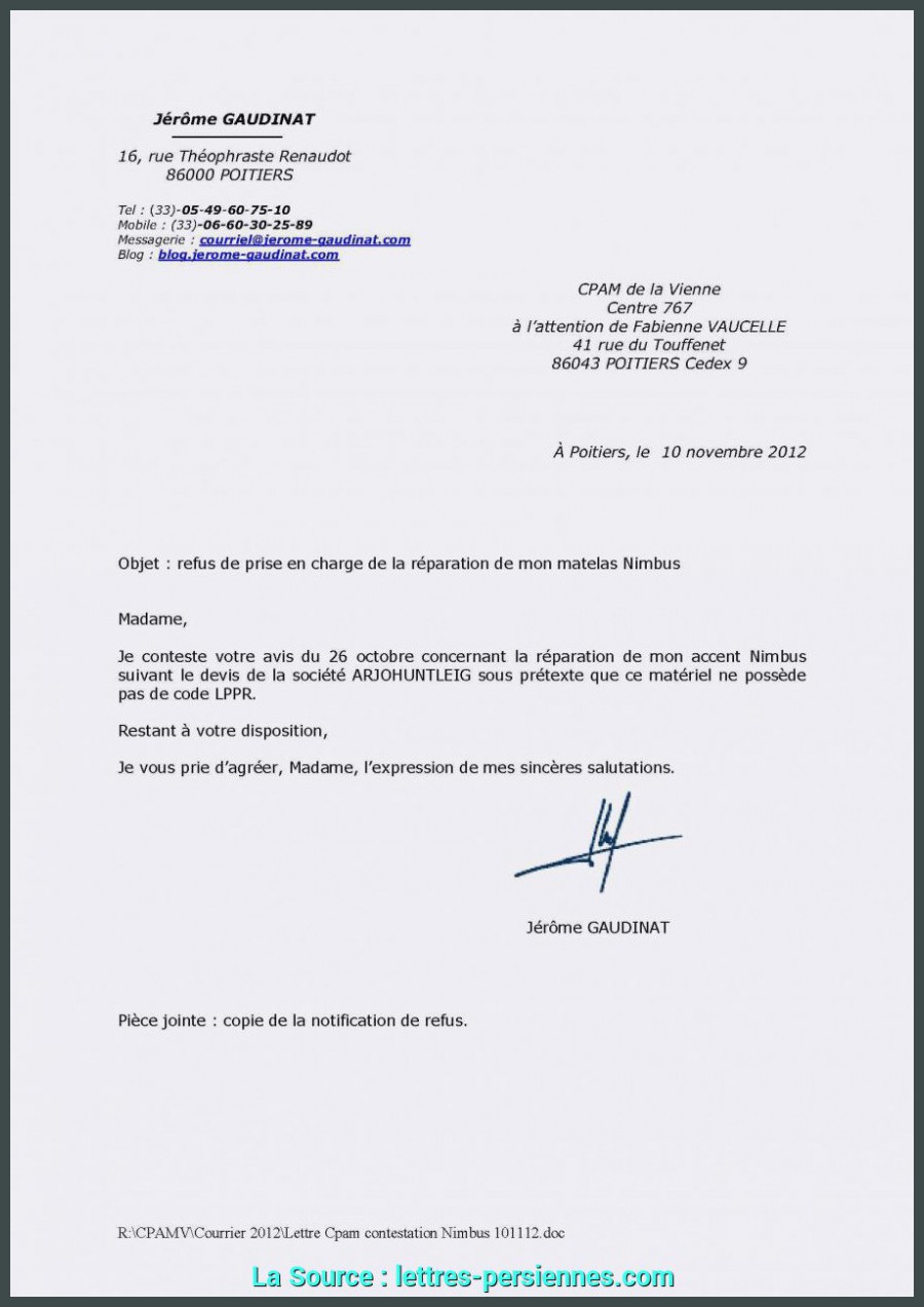 Lettre pour devis dentaire mutuelle