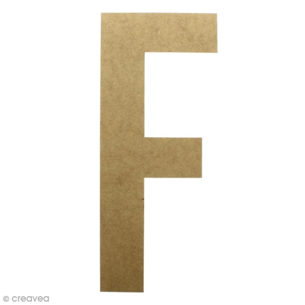 Lettre en bois 50 cm