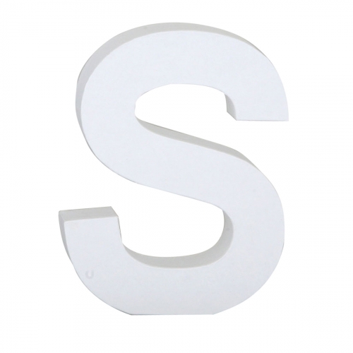 Lettre à peindre en carton cultura