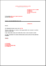 Relance par mail en anglais