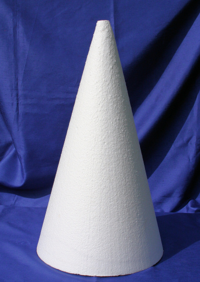 Polystyrene cone croquembouche