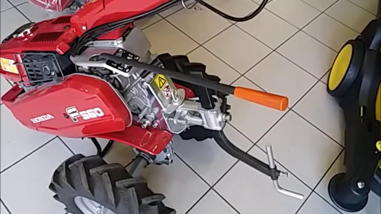 Video motoculteur honda f560