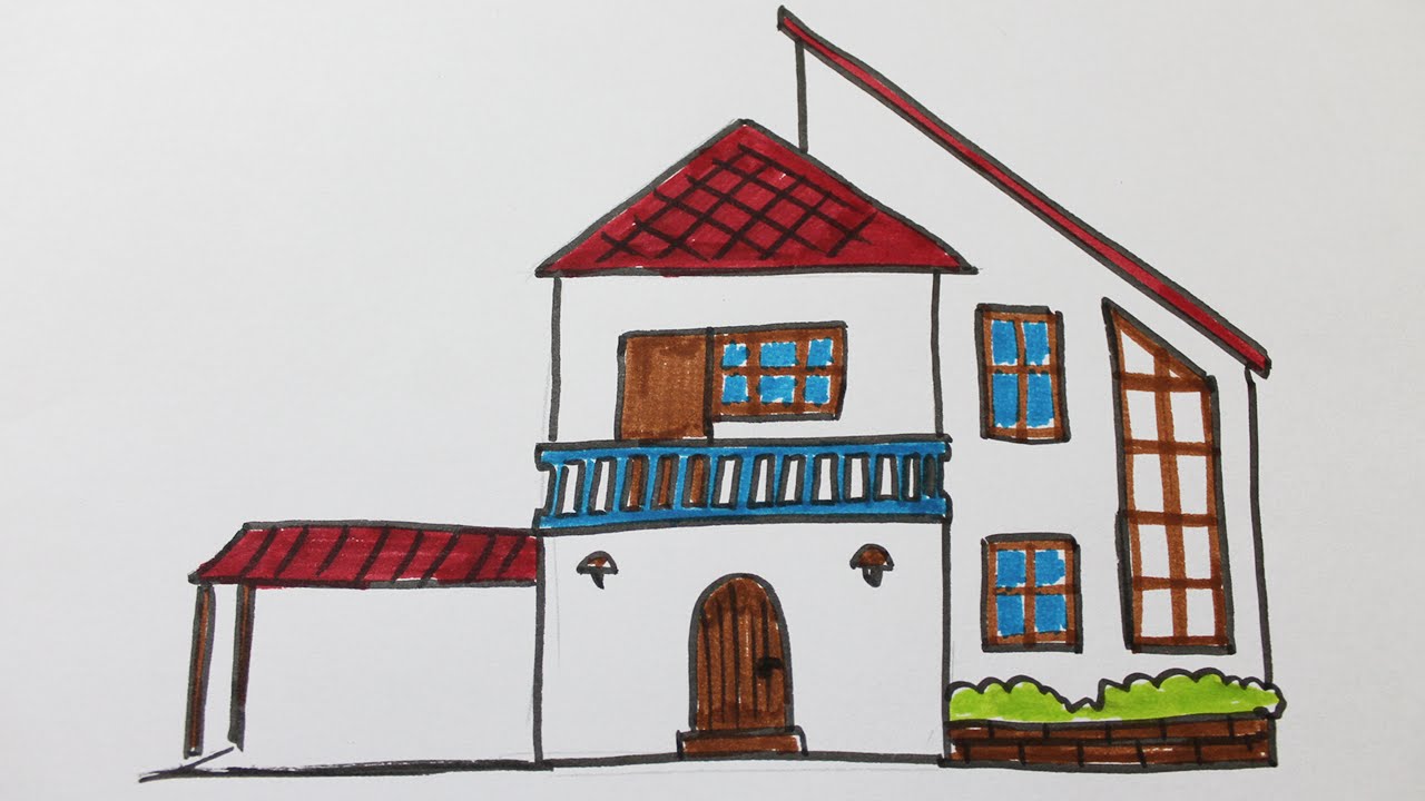Image maison dessin