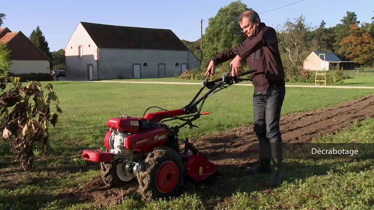 Motoculteur rotavator neuf