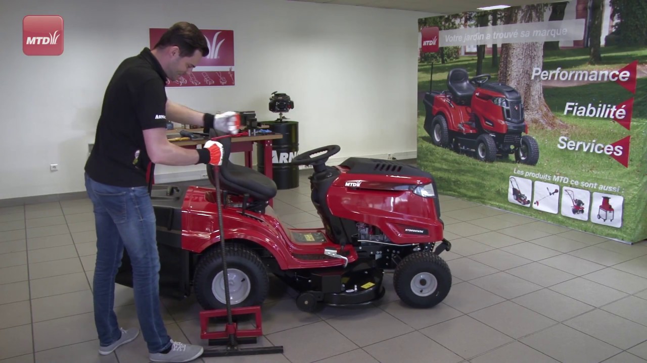 Pieces detachees tracteur tondeuse sentar