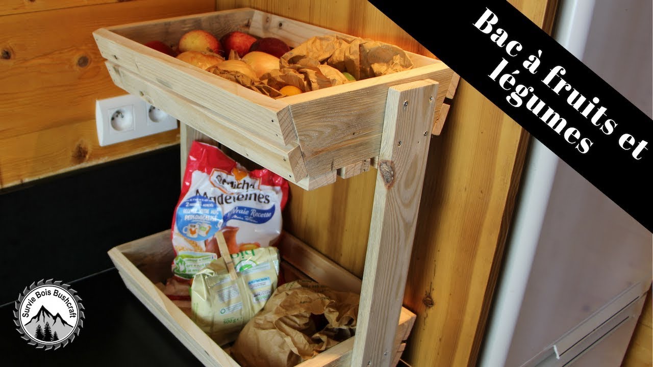 Resserre a legumes en bois