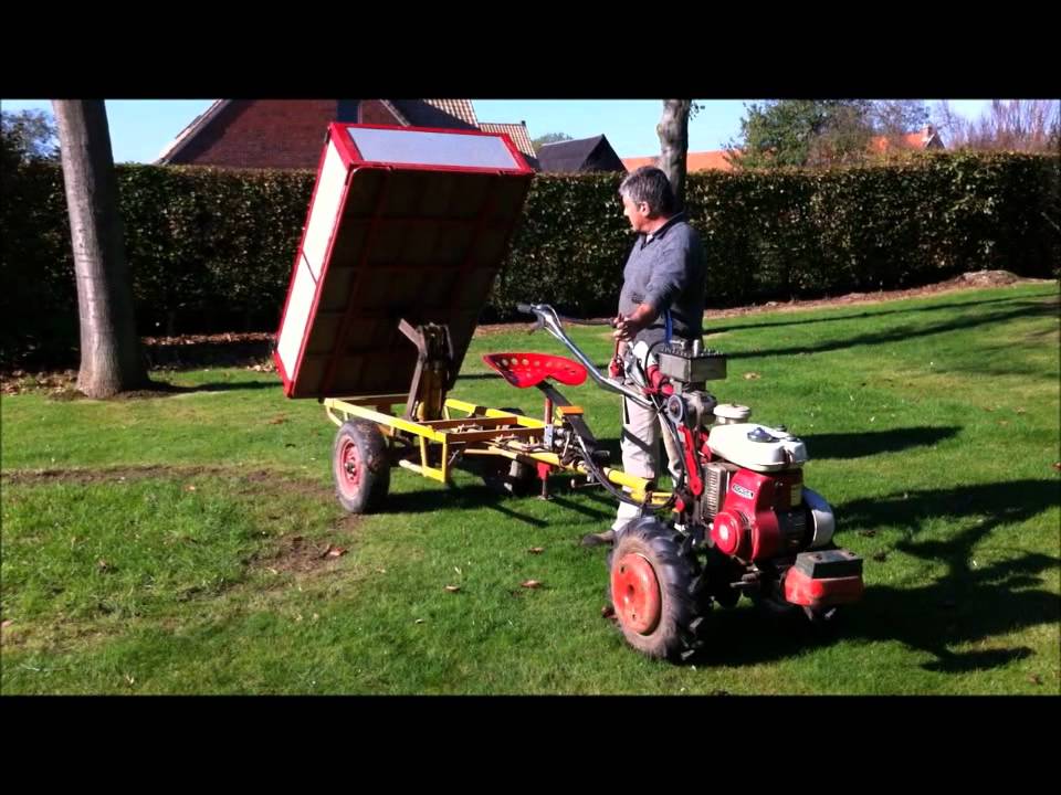 Motoculteur avec remorque occasion