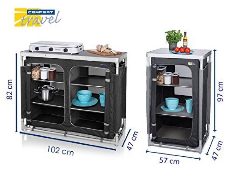 Meuble garde manger pour camping