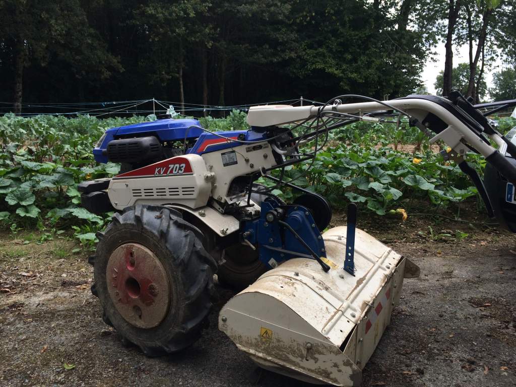 Rotovator iseki occasion tout