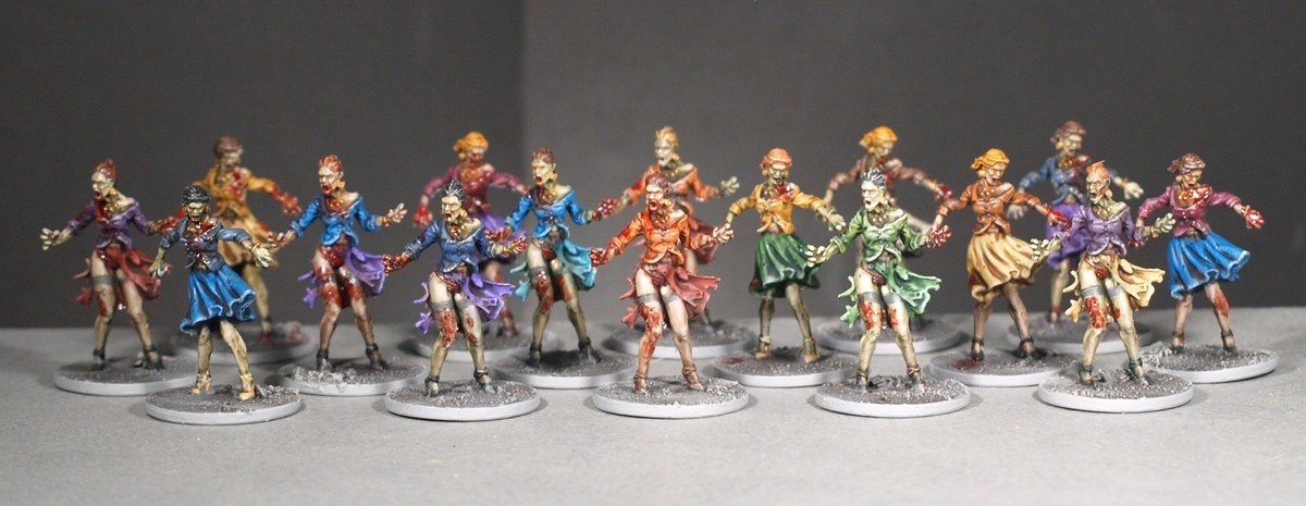 Figurine zombicide peinte