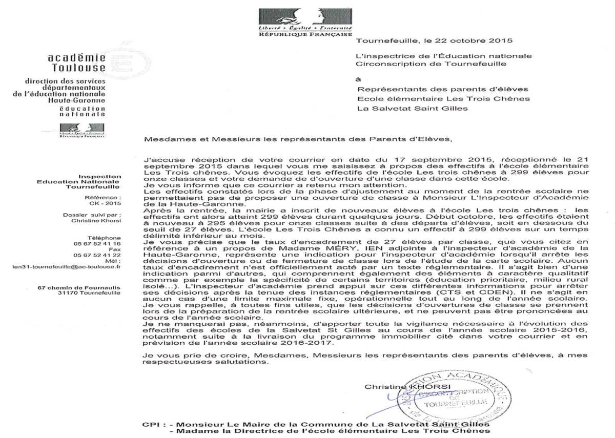 Courrier demande de salle mairie