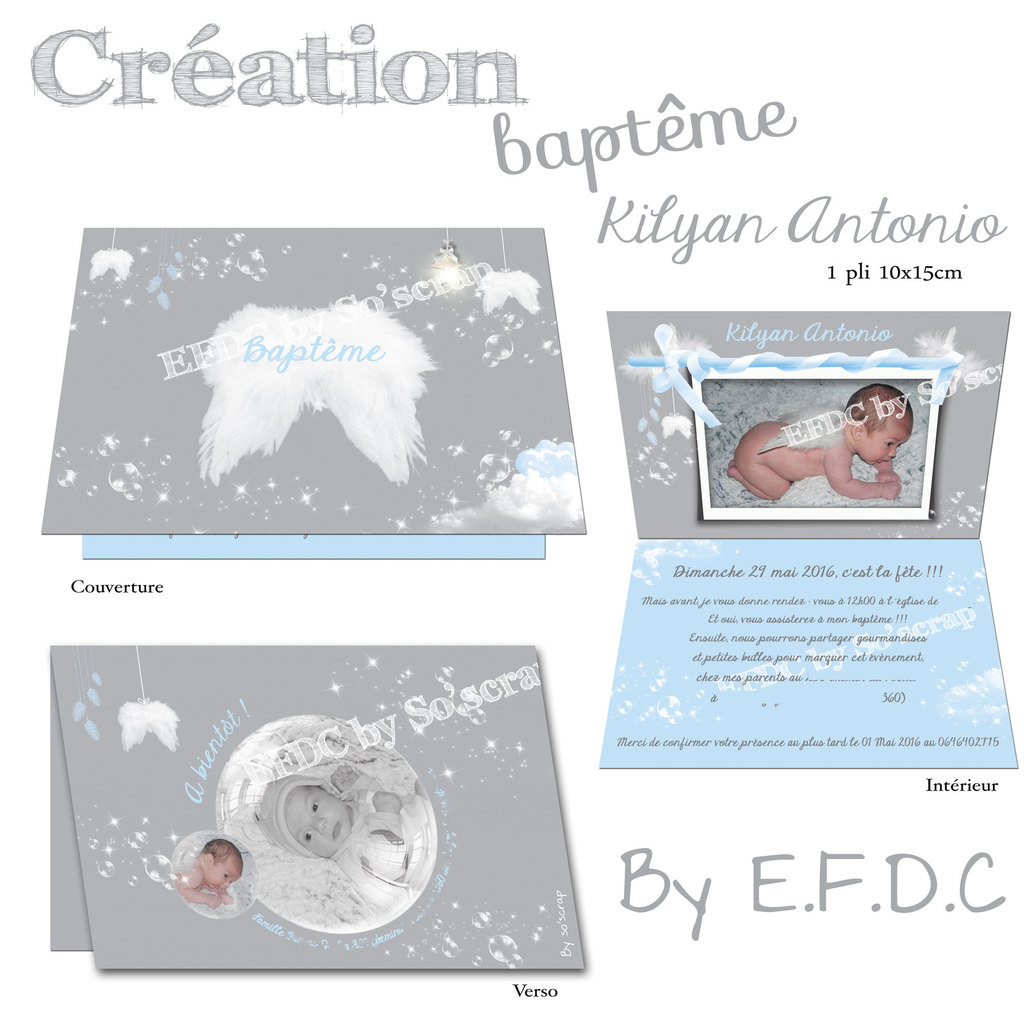 Texte invitation bapteme ange