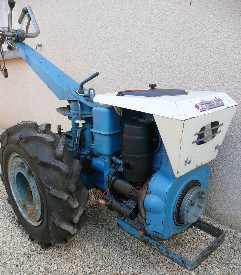 Motoculteur staub 9500 diesel