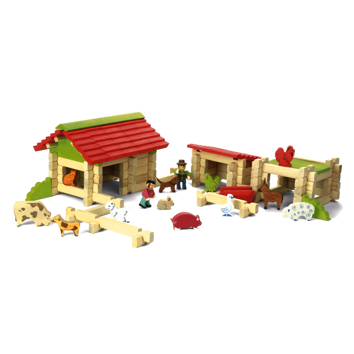Fabriquer une ferme en bois jouet