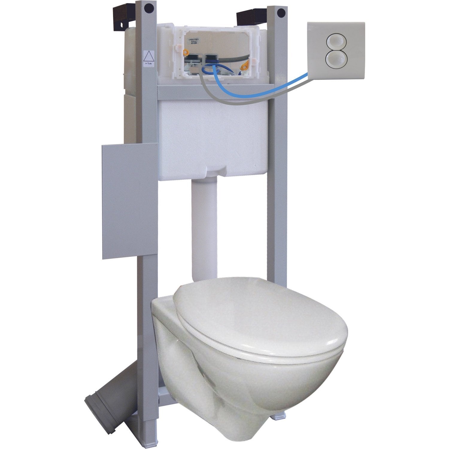 Toilette suspendue leroy merlin