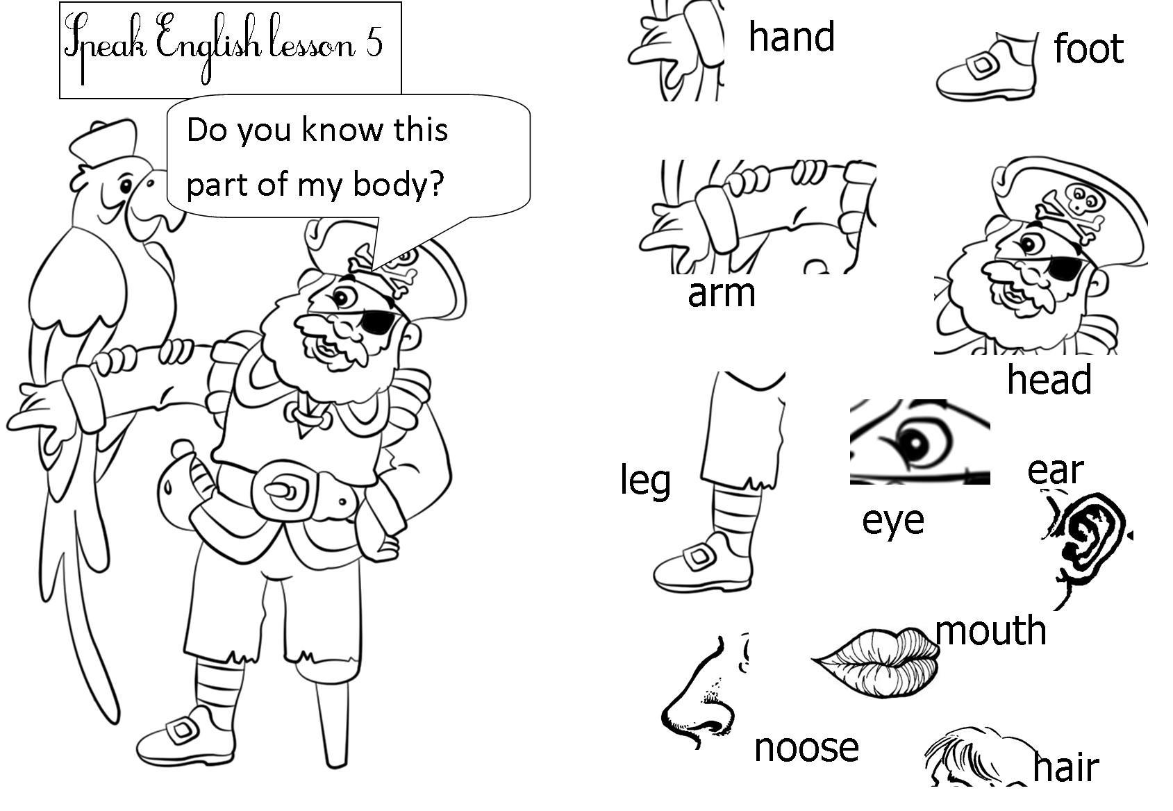 Coloriage anglais ce1