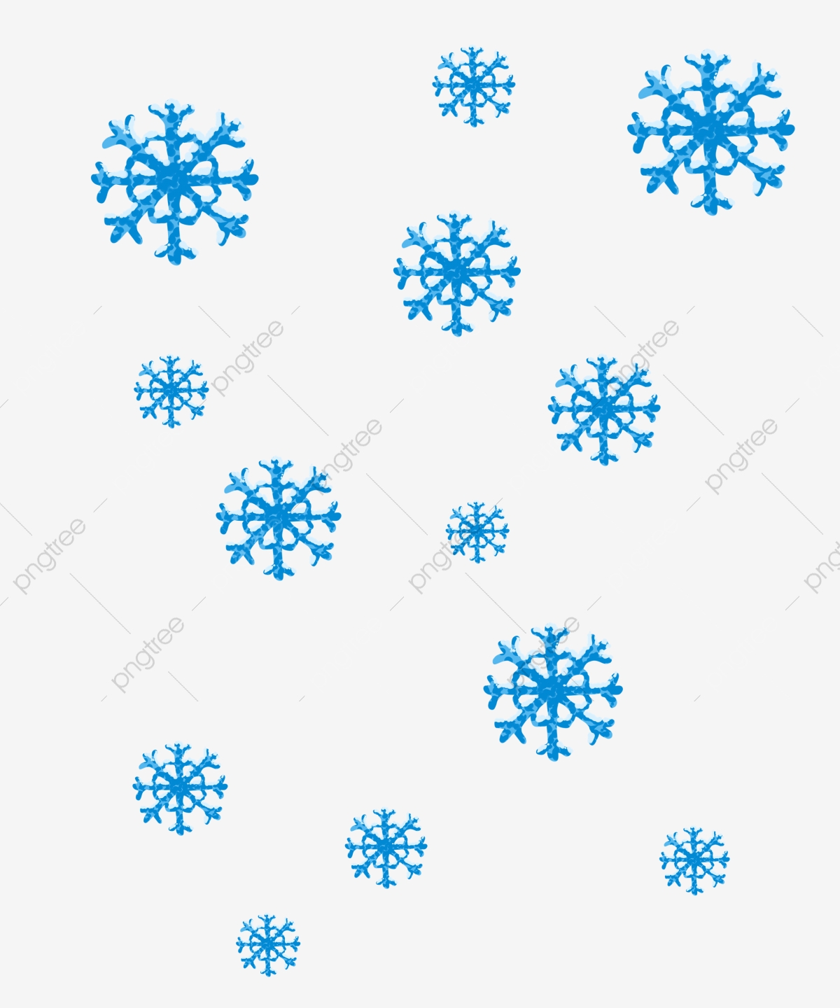 Dessin de neige qui tombe