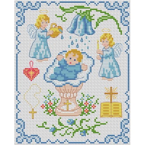 Point de croix bapteme gratuit