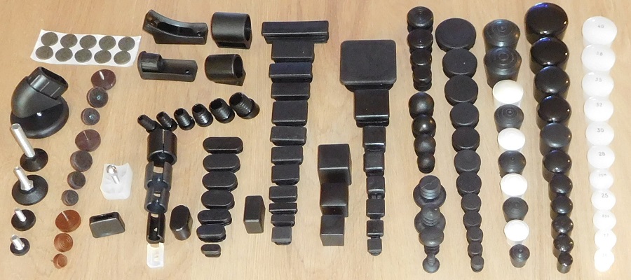 Embout pour pied de chaise en fer