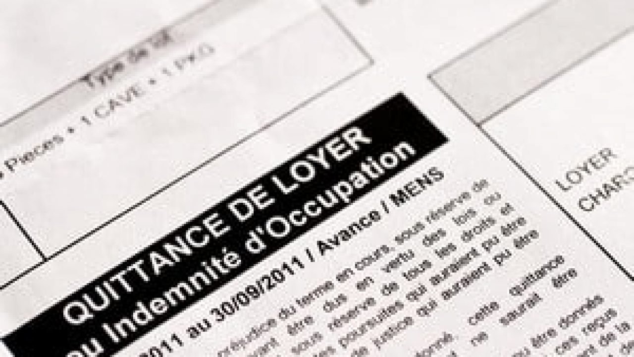 Remplir quittance de loyer elve