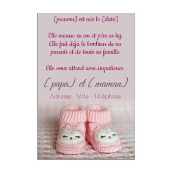 Modele de faire part de bapteme a imprimer gratuitement