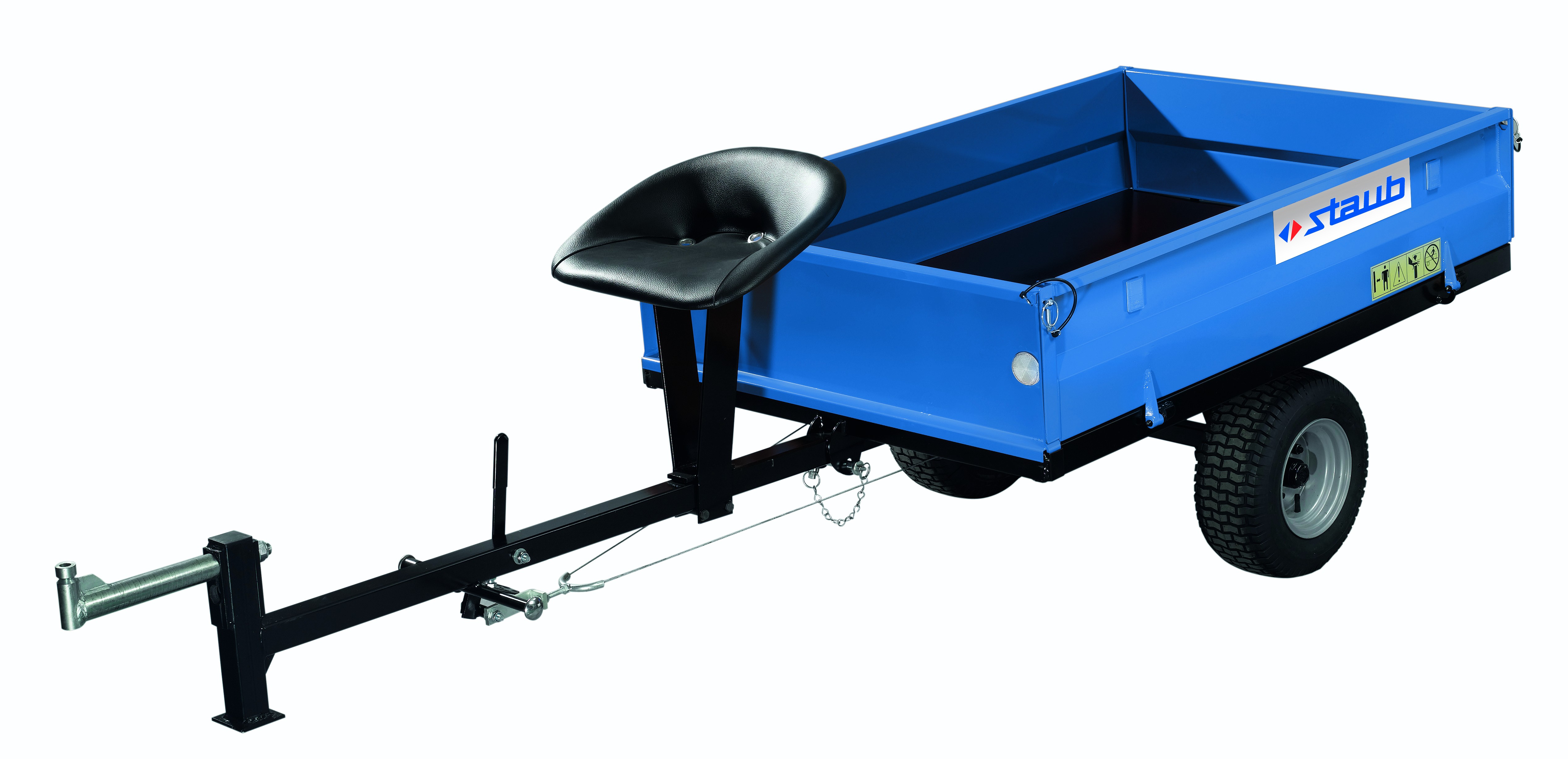 Motoculteur staub avec remorque