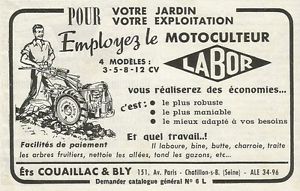 Motoculteur labor occasion