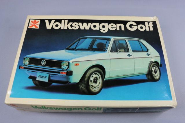 Maquette voiture golf
