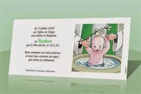 Texte faire part baptême rigolo
