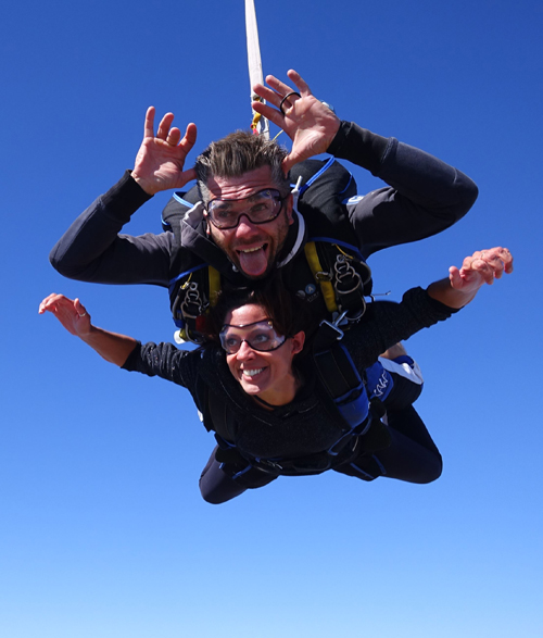 Bapteme saut en parachute corbas