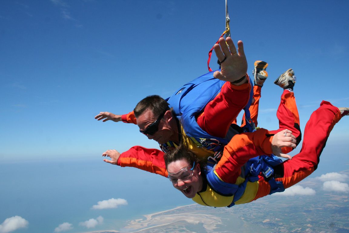 Saut parachute lessay