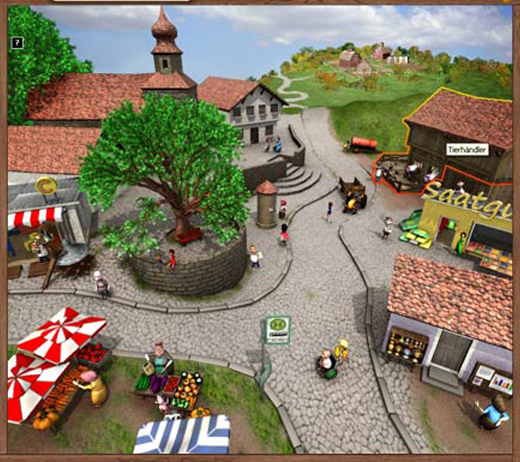 Jeu en ligne construction village