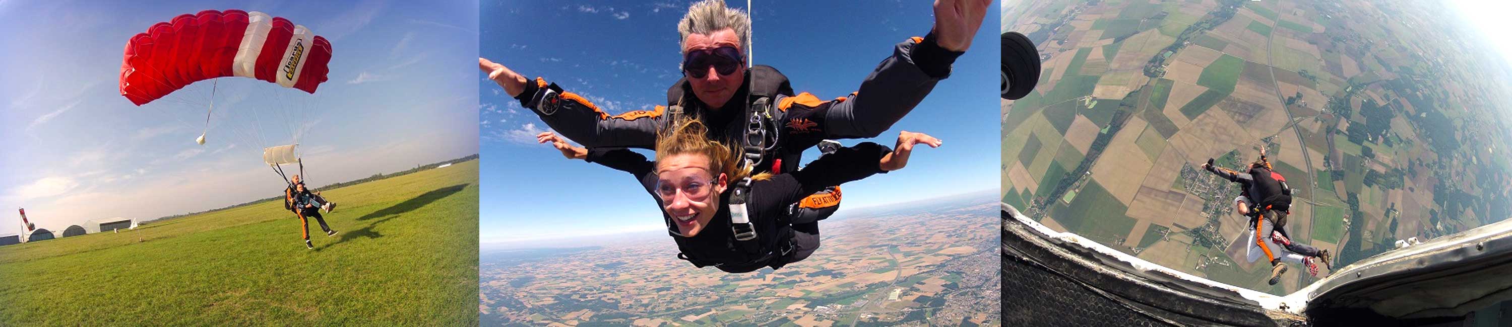 Saut en parachute loiret