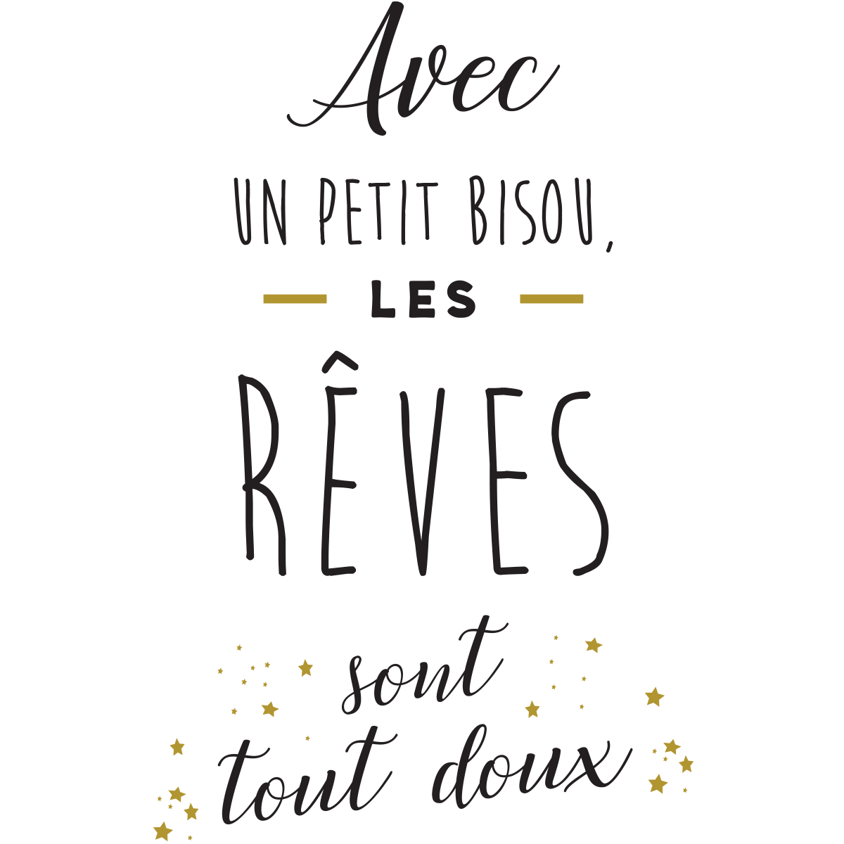 Citation bisous tout doux