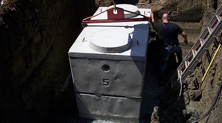 Fosse septique beton 5000 litres prix