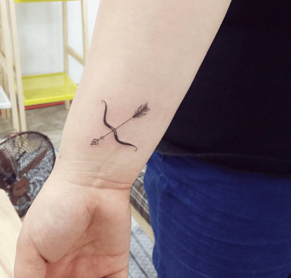 Flèche indienne tatouage signification