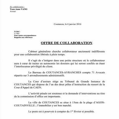 Formule de politesse a un avocat