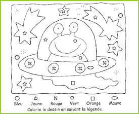 Dessin avec code couleur