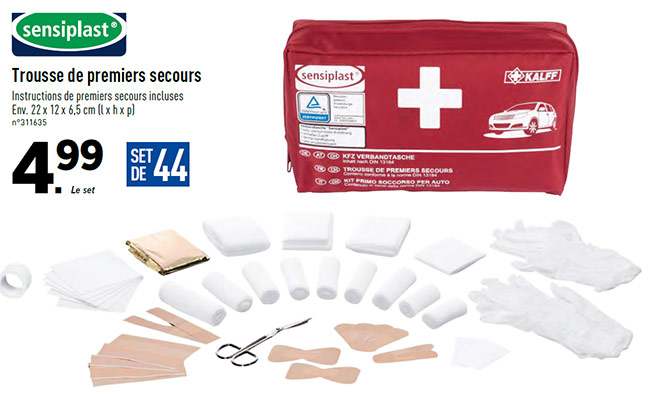 Auchan trousse de secours