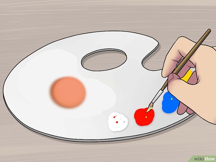 Comment faire du beige en peinture gouache